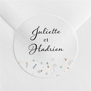 Sticker mariage notre sweet love