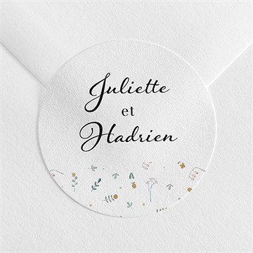 Sticker mariage notre sweet love