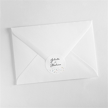 Sticker mariage notre sweet love - Mise en situation