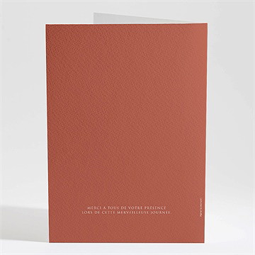 Livret de messe mariage love bracelet - Dos du livret