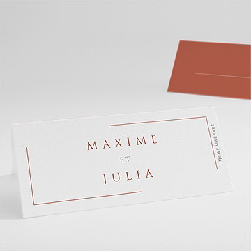 Marque-place mariage love bracelet