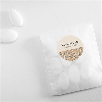 Sticker mariage lovely - Mise en situation