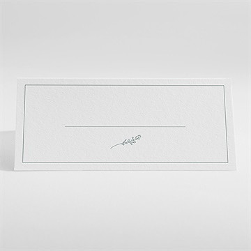 Marque-place mariage let love grow - Dos du marque-place