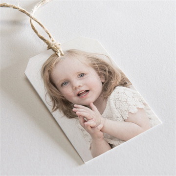 Etiquette baptême petite chouchou