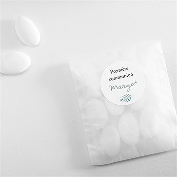 Sticker communion aquarelle sacrée - Mise en situation