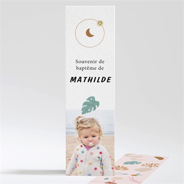 Signet baptême cotillons et serpentins