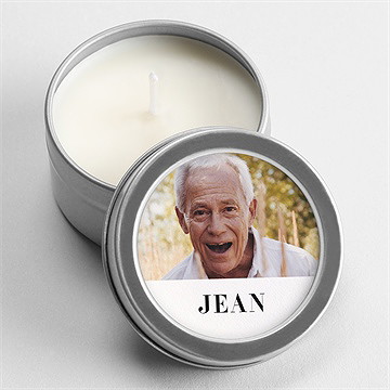 Bougie souvenir ornement