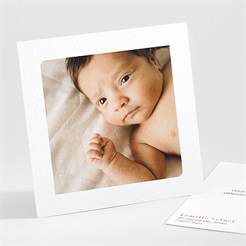 Remerciement naissance sweet family