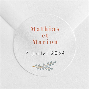 Sticker mariage fusion