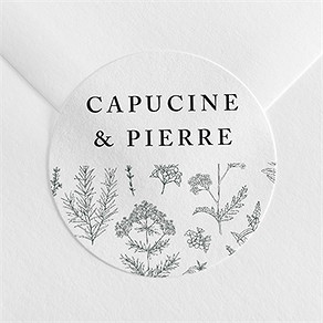 Sticker mariage love & co