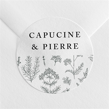 Sticker mariage love & co