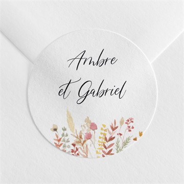 Sticker mariage incandescent