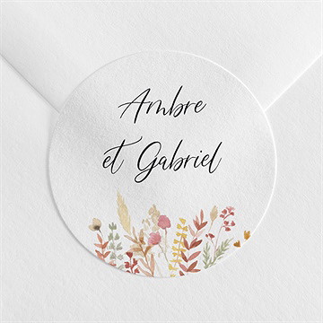 Sticker mariage incandescent