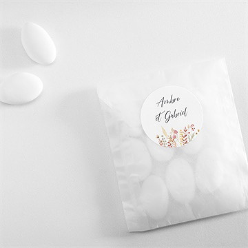 Sticker mariage incandescent - Mise en situation