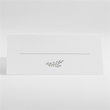 Marque-place mariage fusion - Dos du marque-place