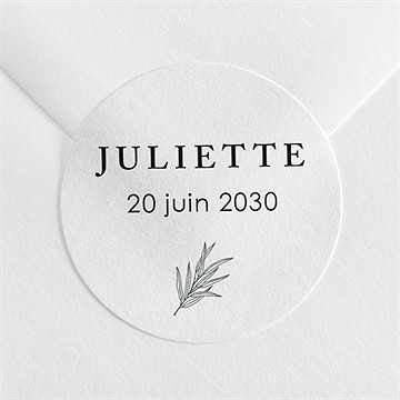 Sticker naissance notre fierté