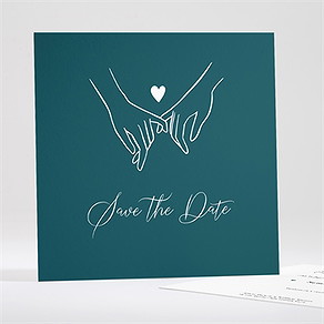 Save the Date mariage notre union