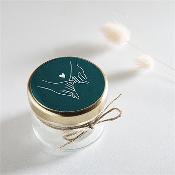 Sticker mariage notre union - Mise en situation