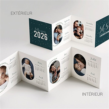 Carte de voeux une année ensemble - Vue d'ensemble