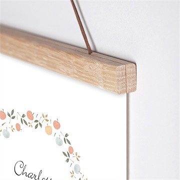 Affiche naissance petit mot d'amour - Détail de l'affiche