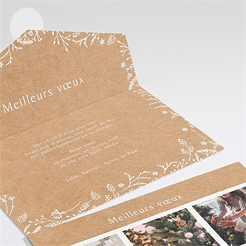 Carte de voeux le tout en un - Intérieur de la carte