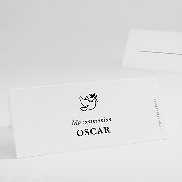 Marque-place communion happy