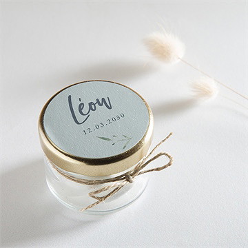 Sticker naissance chouchou - Mise en situation