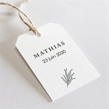 Etiquette baptême voeux et jouy