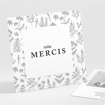 Remerciement baptême voeux et jouy