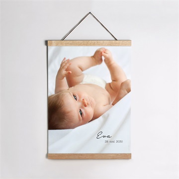 Affiche naissance petit compère