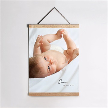 Affiche naissance petit compère