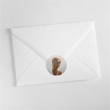 Sticker communion cadeau de communion - Mise en situation