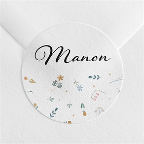 Sticker naissance bracelet love