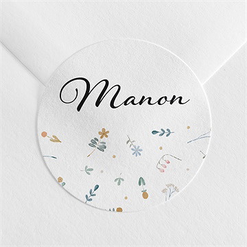 Sticker naissance bracelet love