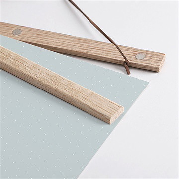 Affiche naissance chouchou - Détail des supports en bois