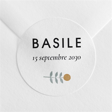 Sticker naissance petit chouchou