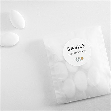 Sticker naissance petit chouchou - Mise en situation