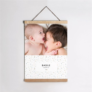 Affiche naissance petit chouchou