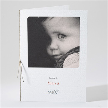 Livret de messe baptême joie de la foi