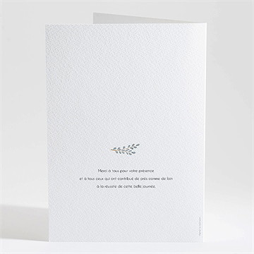 Livret de messe baptême joie de la foi - Dos du livret