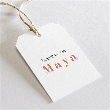 Etiquette baptême joie de la foi