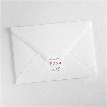 Sticker baptême joie de la foi - Mise en situation