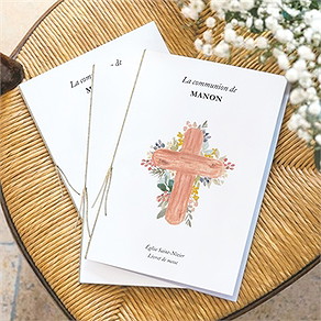 Livret de messe communion symboles et foi