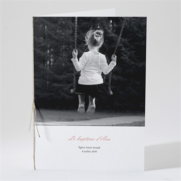 Livret de messe baptême un jour merveilleux