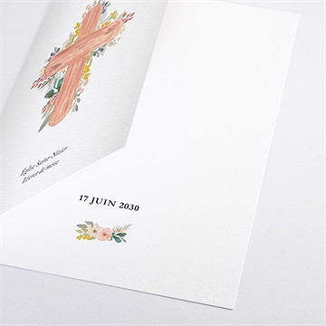 Livret de messe baptême symbole de foi - Détail du livret