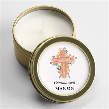 Bougie communion symboles et foi
