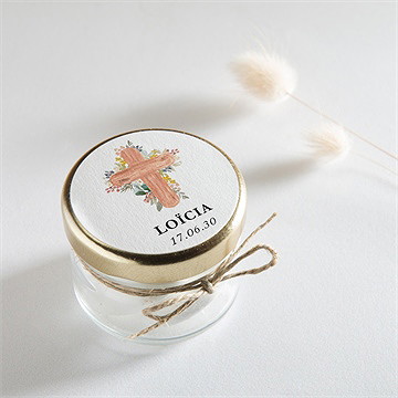 Sticker baptême symbole de foi - Mise en situation