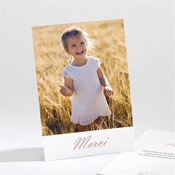 Remerciement baptême un jour merveilleux