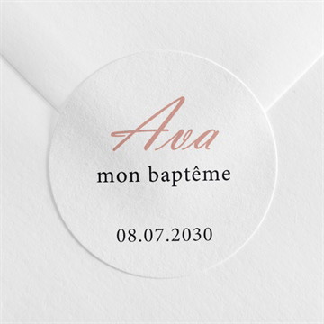 Sticker baptême un jour merveilleux