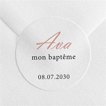 Sticker baptême un jour merveilleux